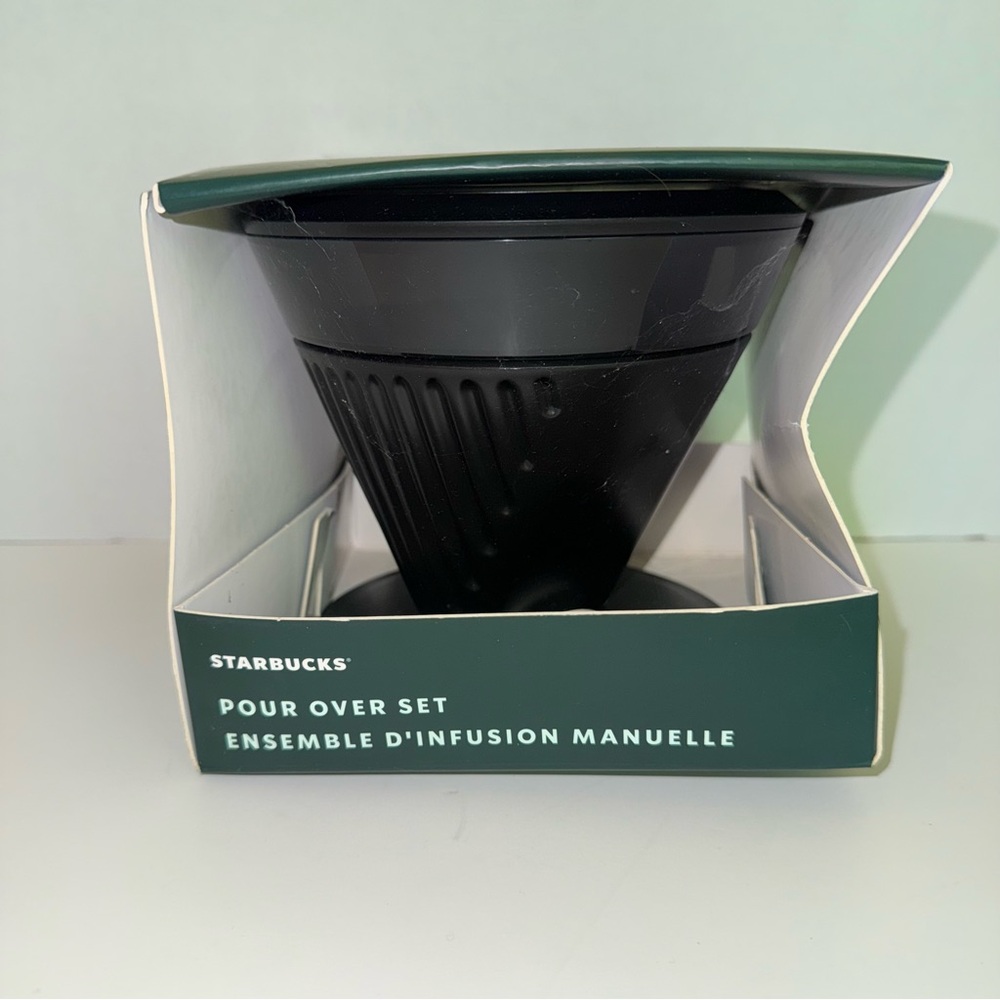 Starbucks Black Pour Over Set